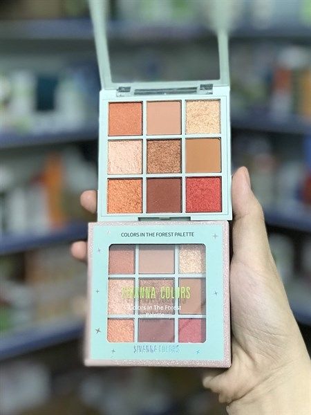 Phấn Mắt Sivanna Colors In The Forest Palette 9 Ô HF601