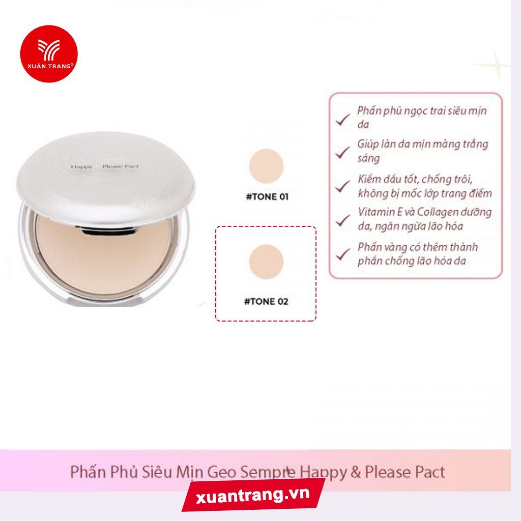 GEO_Phấn Phủ Sempre Happy & Please Pact No.02