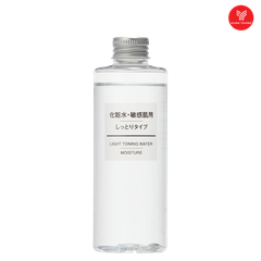 MUJI_Nước Hoa Hồng Light Toning Water (Moisture) Mới 200ml