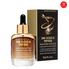 Farmstay_Serum Tinh Chất Vàng 24K Và Peptide 35Ml