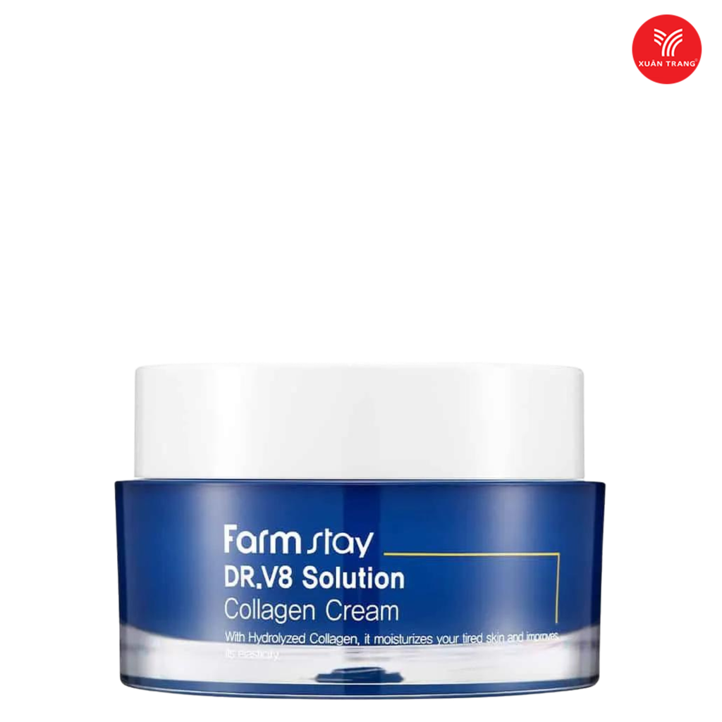 Farmstay_Kem Dưỡng Chống Lão Hóa Collagen Dr-V8