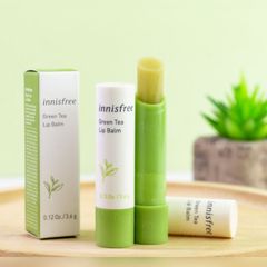 INNISFREE_Son Dưỡng Trà Xanh Green Tea Lip Balm 3.6g