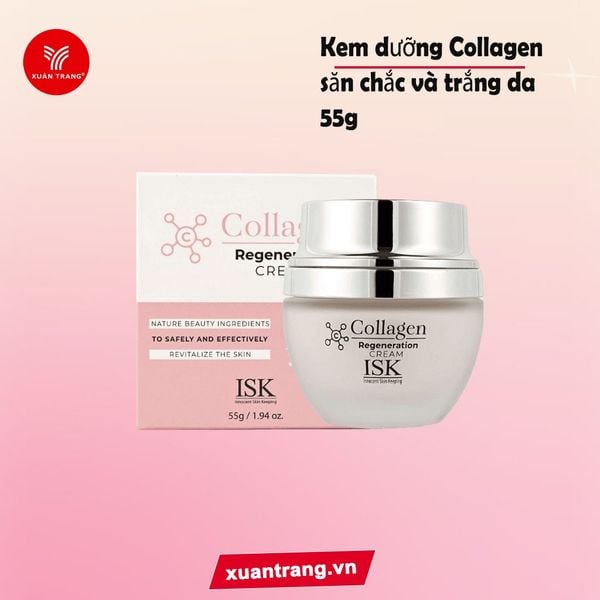 ISK_Kem dưỡng Collagen săn chắc và trắng da 55g