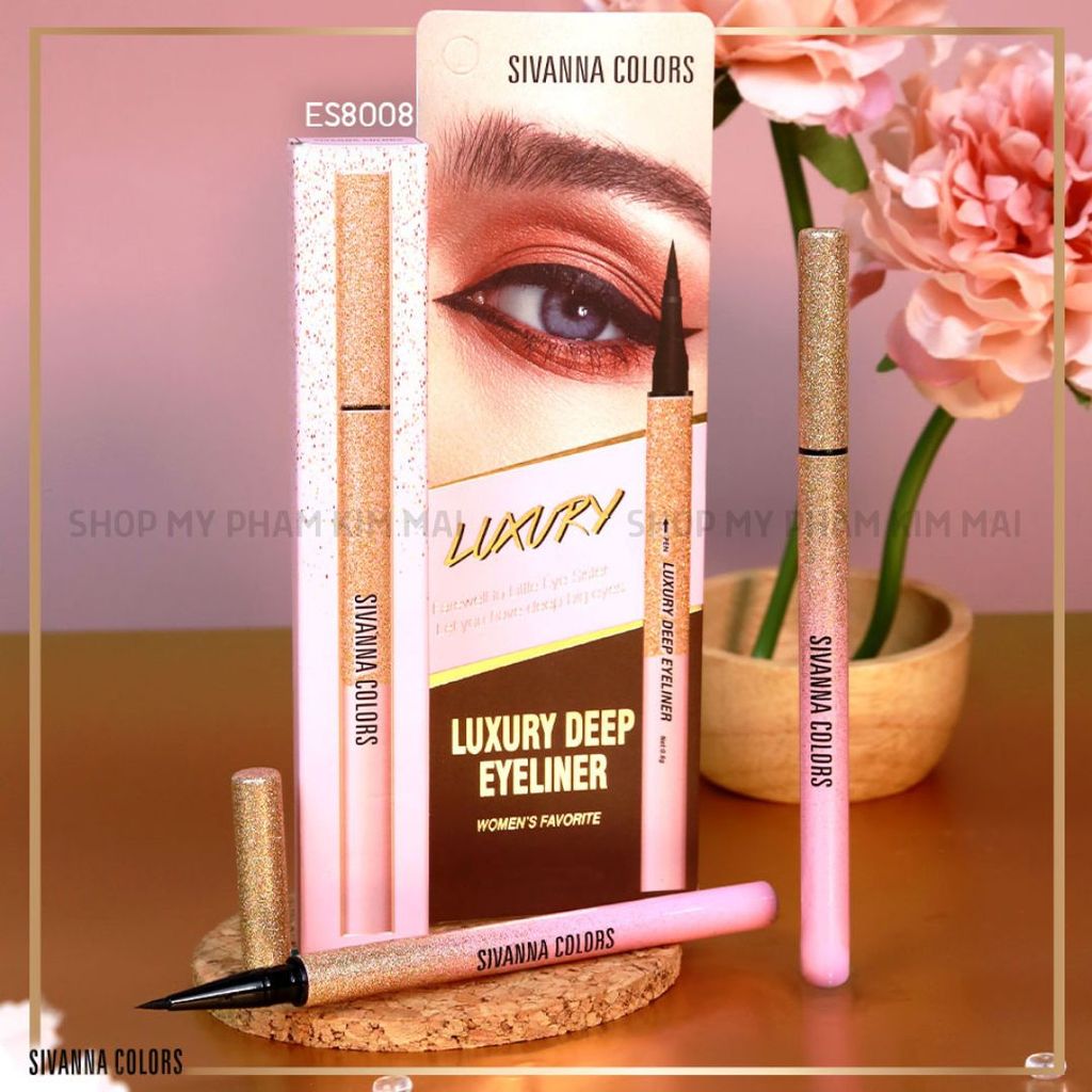 SIVANNA_Kẻ Mắt Nước Luxury Deep Eyeliner