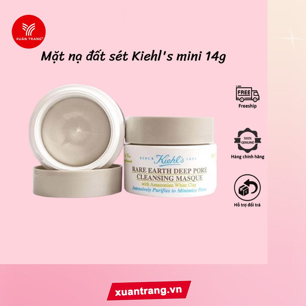 Kiehl's_Mặt Nạ Rare Earth Deep Pore Cleansing Masque 125ml