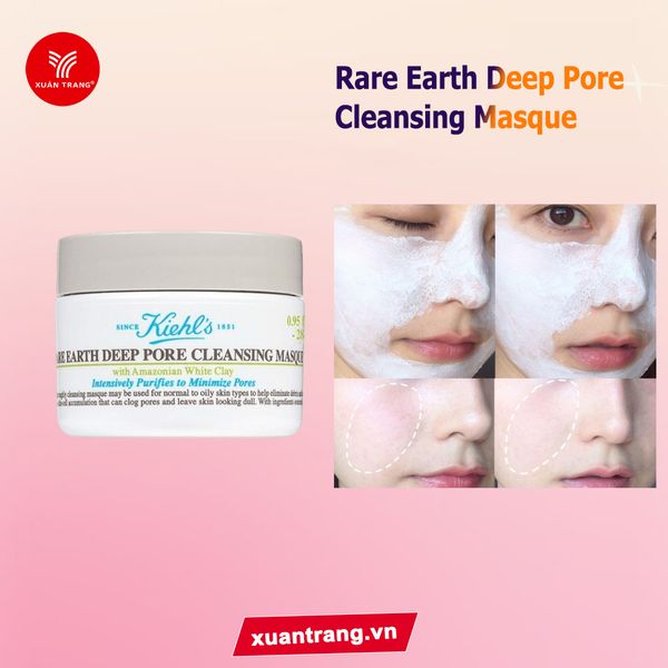 Kiehl's_Mặt Nạ Rare Earth Deep Pore Cleansing Masque 125ml