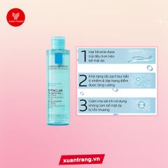 LA ROCHE POSAY_Nước Tẩy Trang Cho Da Dầu Nhạy Cảm 200ml