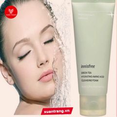 INNISFREE_Sữa Rửa Mặt Green Tea Hydrating Amino Acid Cleansing Foam 150g