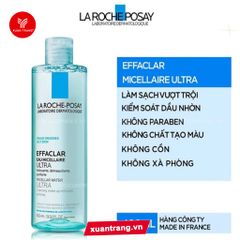 LA ROCHE POSAY_Nước Tẩy Trang Effaclar Purifying Micellar Water 400Ml