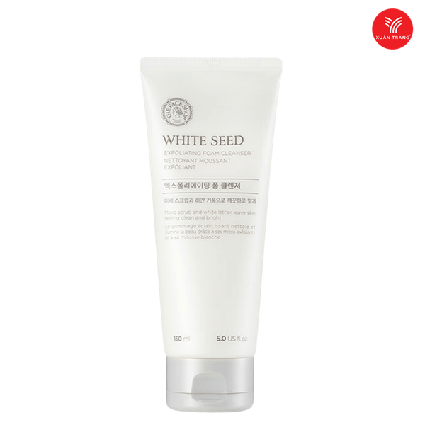 Sữa Rửa Mặt TFS White Seed Exfoliating Cleansing Foam 150ml