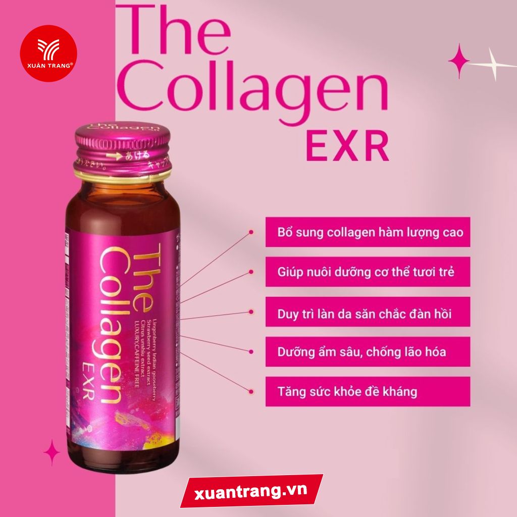 Shiseido_Nước Uống Chống Lão Hóa The Collagen EXR 50ml x 10