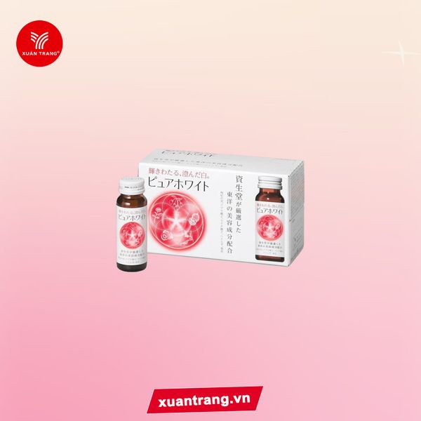 Shiseido_Nước Uống Collagen Trắng Da Pure White 50ml*10