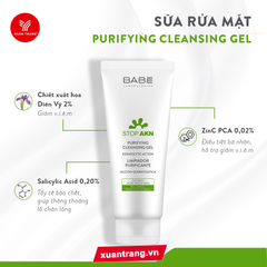 SỮA RỬA MẶT BABE 200ML