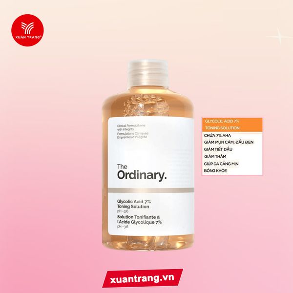 The Ordinary_Toner Tẩy Da Chết Glycolic Acid 7% 240ml