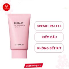 The Saem_KCN Eco Earth Power Pink Sun Cream Spf50 Pa++++ 50ml