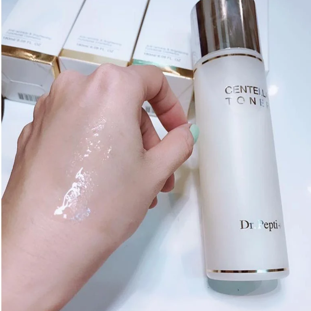 Dr.Pepti+_Nước hoa hồng Centella Toner 180mlDr.Pepti+_Nước hoa hồng  Centella Toner 180ml – Xuân Trang