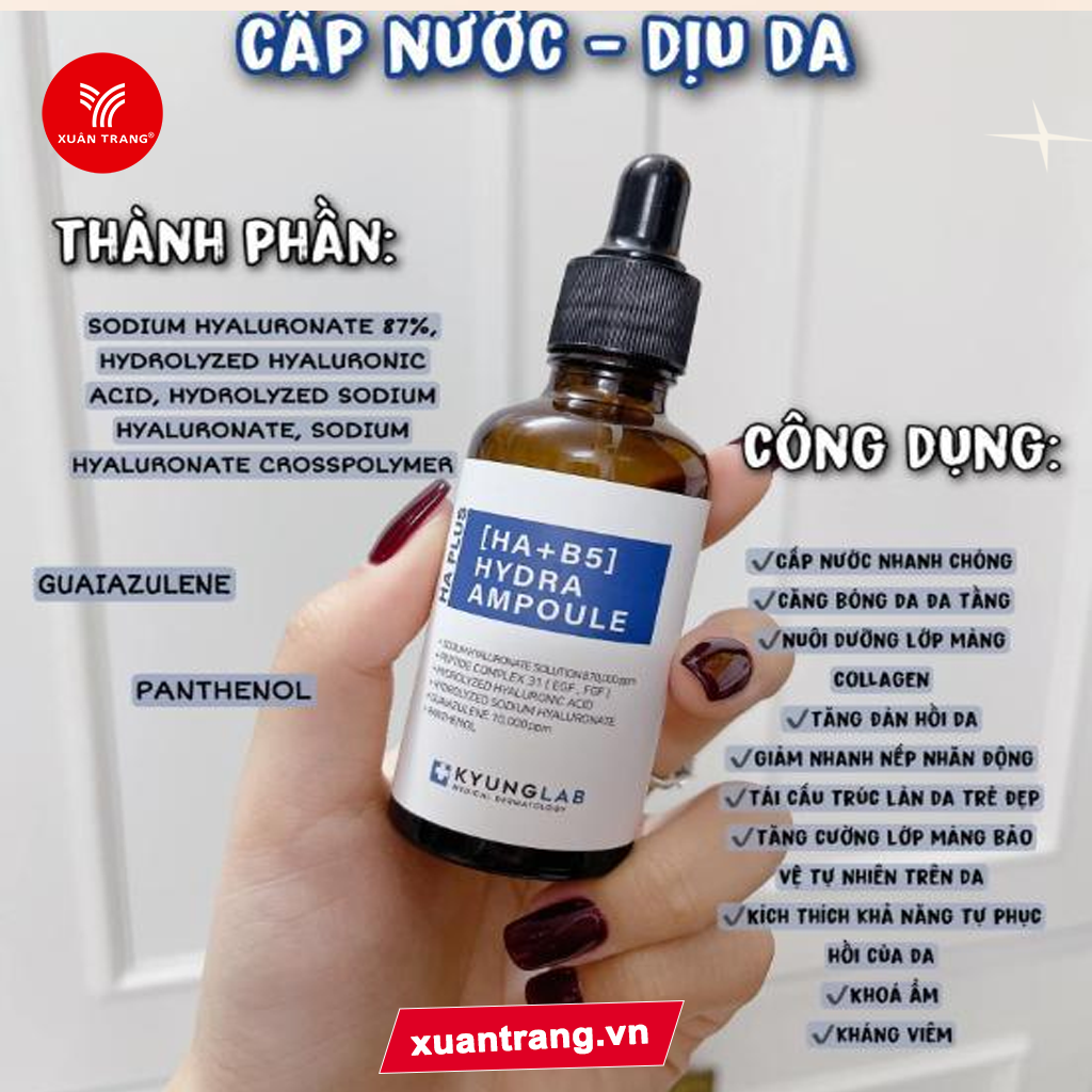 TINH CHẤT SERUM KYUNG LAB HA B5 50MLTINH CHẤT SERUM KYUNG LAB HA B5