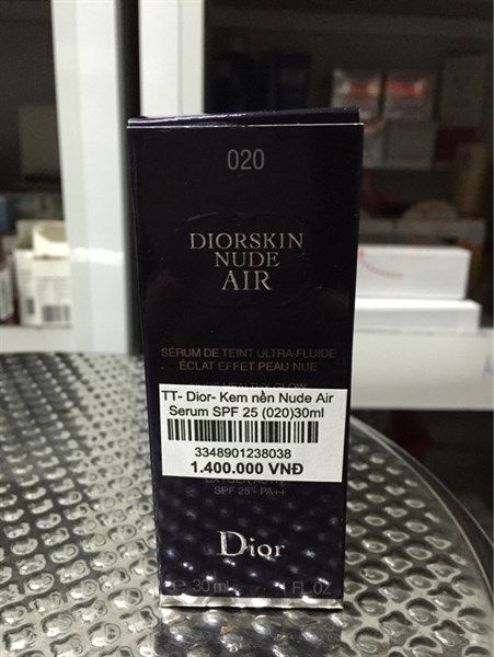 Kem Nền Dior Diorskin Nude Air Serum #20 30Ml