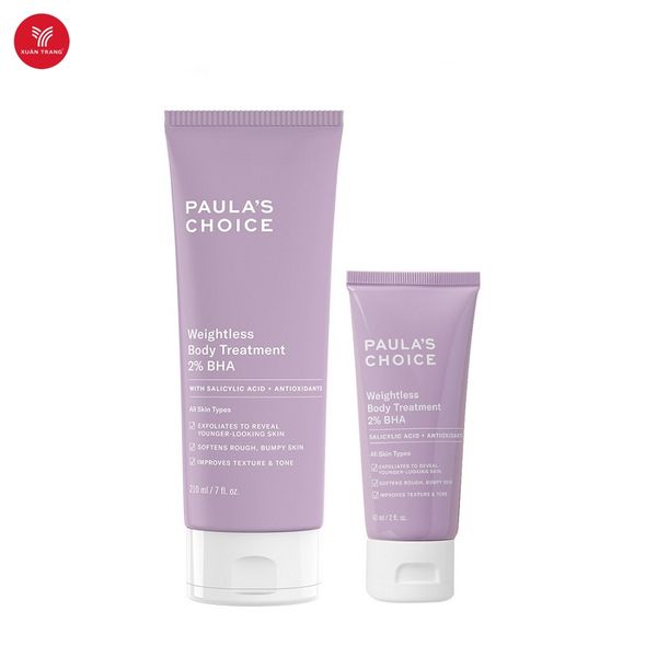 Dưỡng Thể Paula’s Choice Weightless Body Treatment 2% BHA 60ml