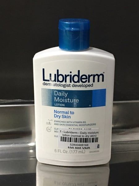 Lubriderm_Dưỡng Thể Daily Moisture Lotion (Normal To Dry Skin) 177Ml