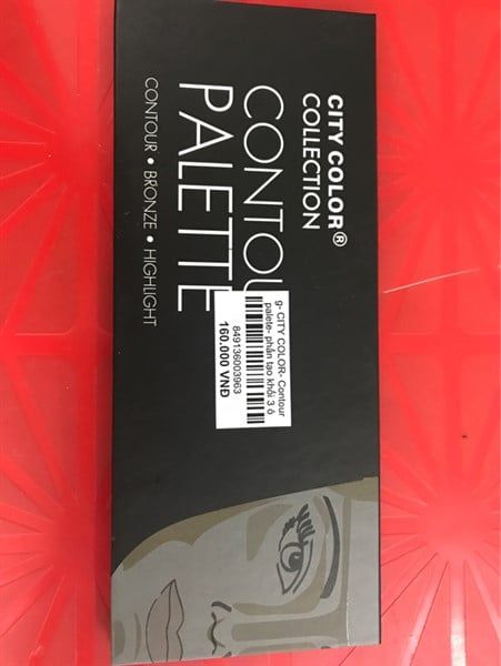 City Color_Phấn Tạo Khối Contour Palete 3 Ô