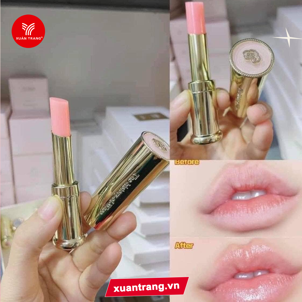 WHOO_Son Dưỡng Glow Lip Balm SPF10 Pink rview