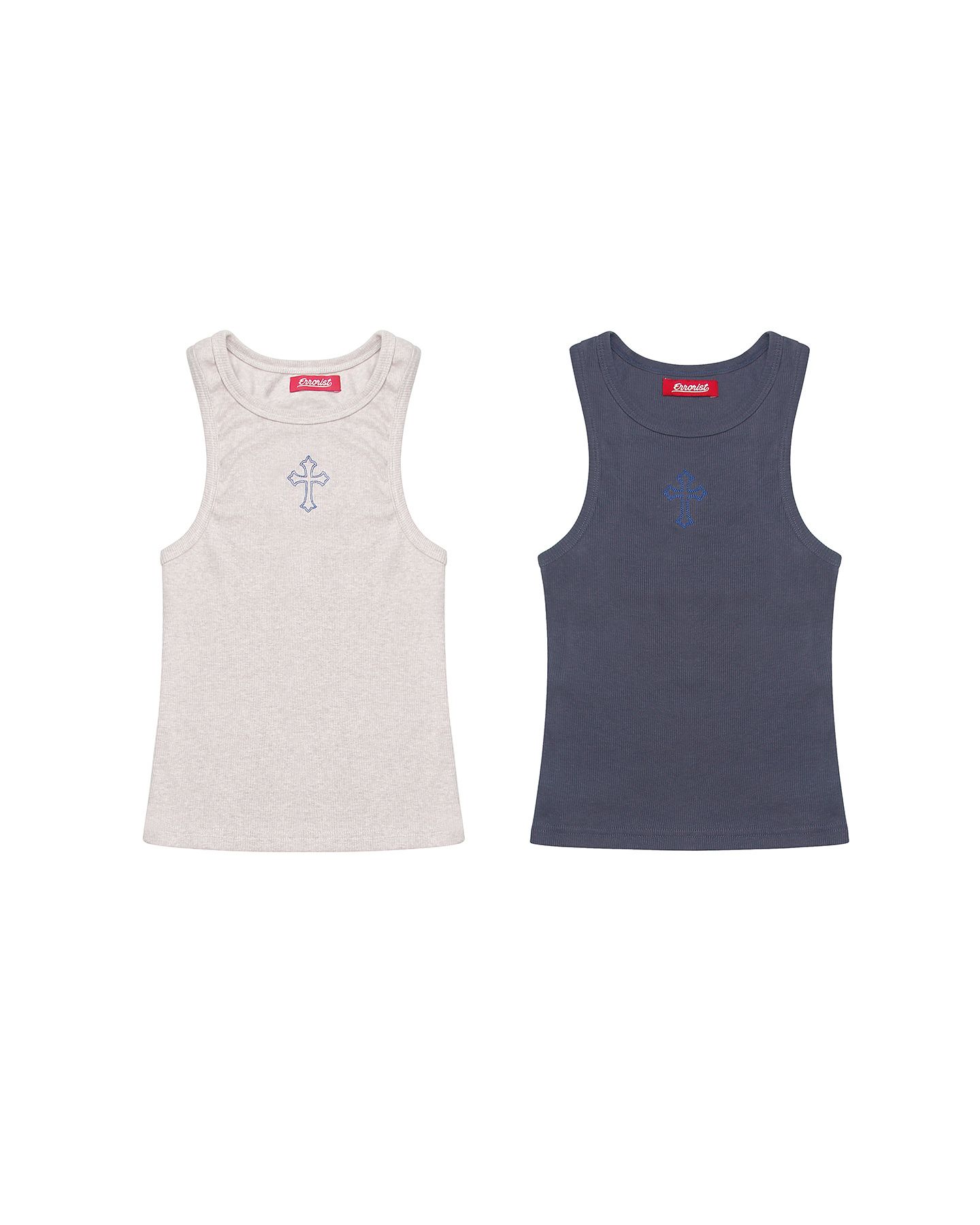  CROSS SLEEVELESS XANH 