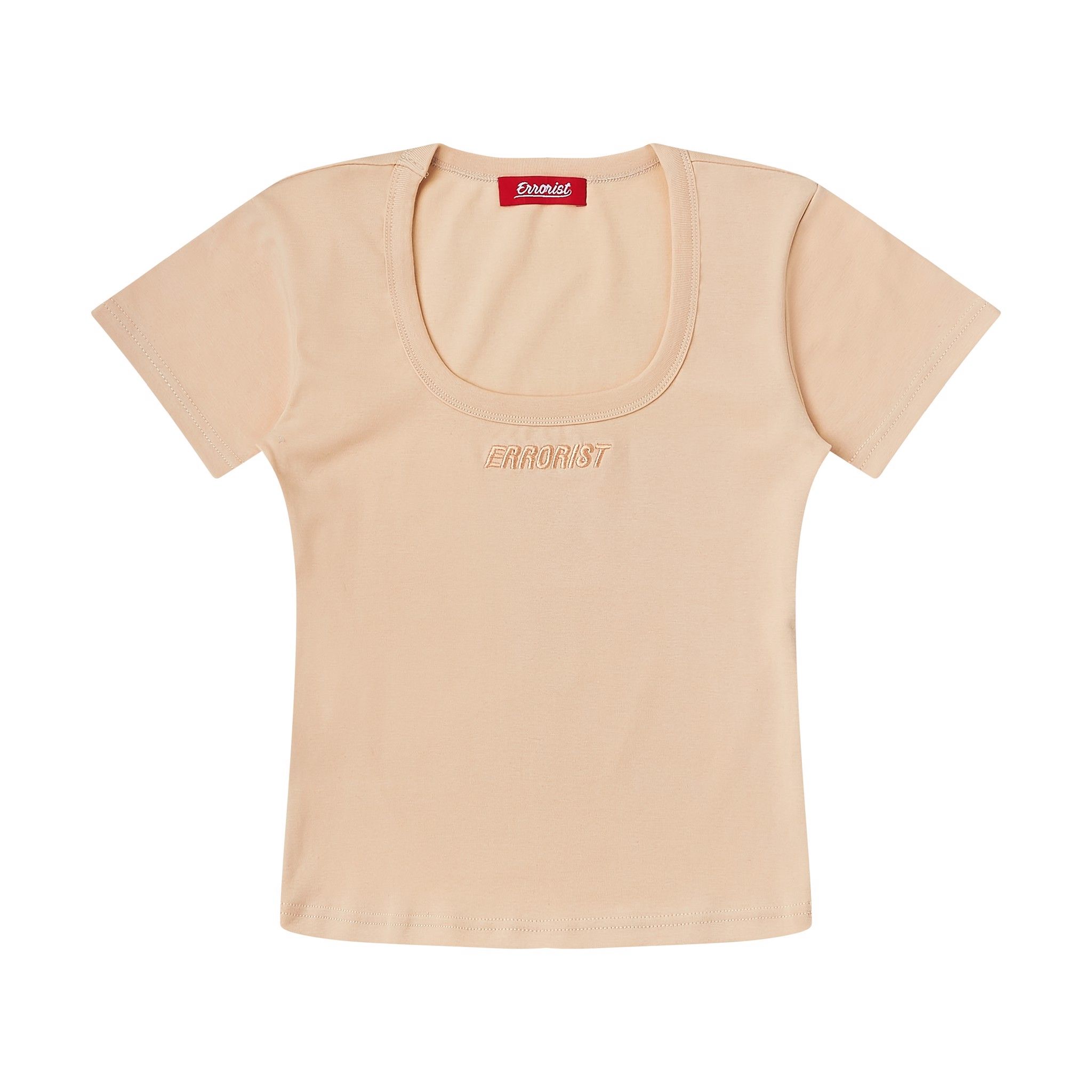  BEIGE SHORT SLEEVED TOP 