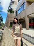  DEEP DIVE T-SHIRT BROWN 