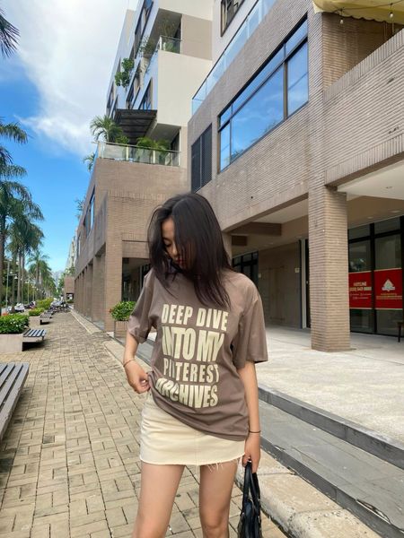  DEEP DIVE T-SHIRT BROWN 