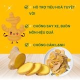  GỪNG NON SẤY DẺO GÓI 500G 