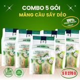  COMBO 5 GÓI MÃNG CẦU SẤY DẺO GÓI 270G 