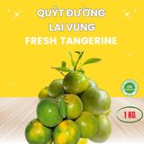  QUÝT ĐƯỜNG LAI VUNG 5KG - 8 ĐẾN 9 TRÁI/KG 