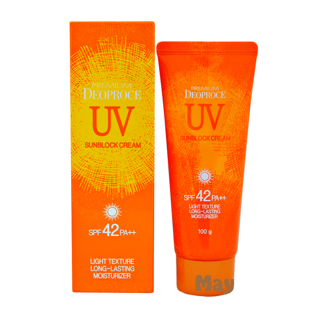 Kem chống nắng Deoproce UV Sunblock Cream 100g SPF 42 PA++