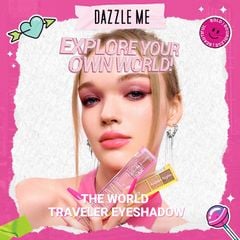 PHẤN MẮT 8 Ô DAZZLE ME THE WORLD TRAVELER 8g