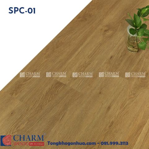 Sàn gỗ công nghiệp CharmWood SPC 6mm