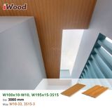 Tấm ốp iWood hèm V W100x10-W10