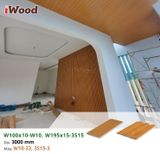 Tấm ốp iWood hèm V W100x10-W10