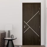 Cửa nhựa gỗ composite Pima nẹp kim loại