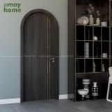 Cửa nhựa gỗ composite Pima uốn vòm