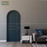 Cửa nhựa gỗ composite Pima uốn vòm