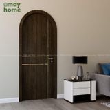 Cửa nhựa gỗ composite Pima uốn vòm