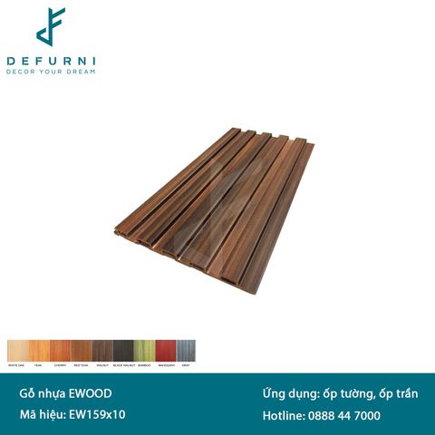Tấm ốp gỗ nhựa eWood - EW159x10
