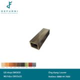 Thanh lam gỗ nhựa eWood - EW35x35