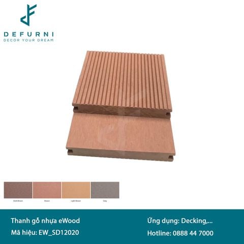Sàn gỗ nhựa EWOOD - SD12020