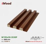 Tấm ốp iWood lam 3 sóng cao W195x30-3S30P