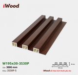 Tấm ốp iWood lam 3 sóng cao W195x30-3S30P