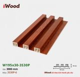 Tấm ốp iWood lam 3 sóng cao W195x30-3S30P