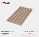 Tấm ốp iWood lam 5 sóng cao W200x20-5S20