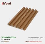 Tấm ốp iWood lam 5 sóng cao W200x20-5S20